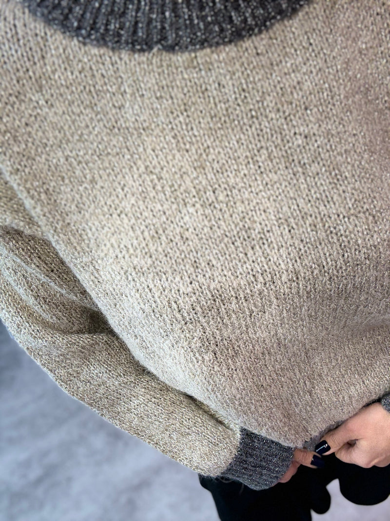 Maglia Oro & Argento Lurex