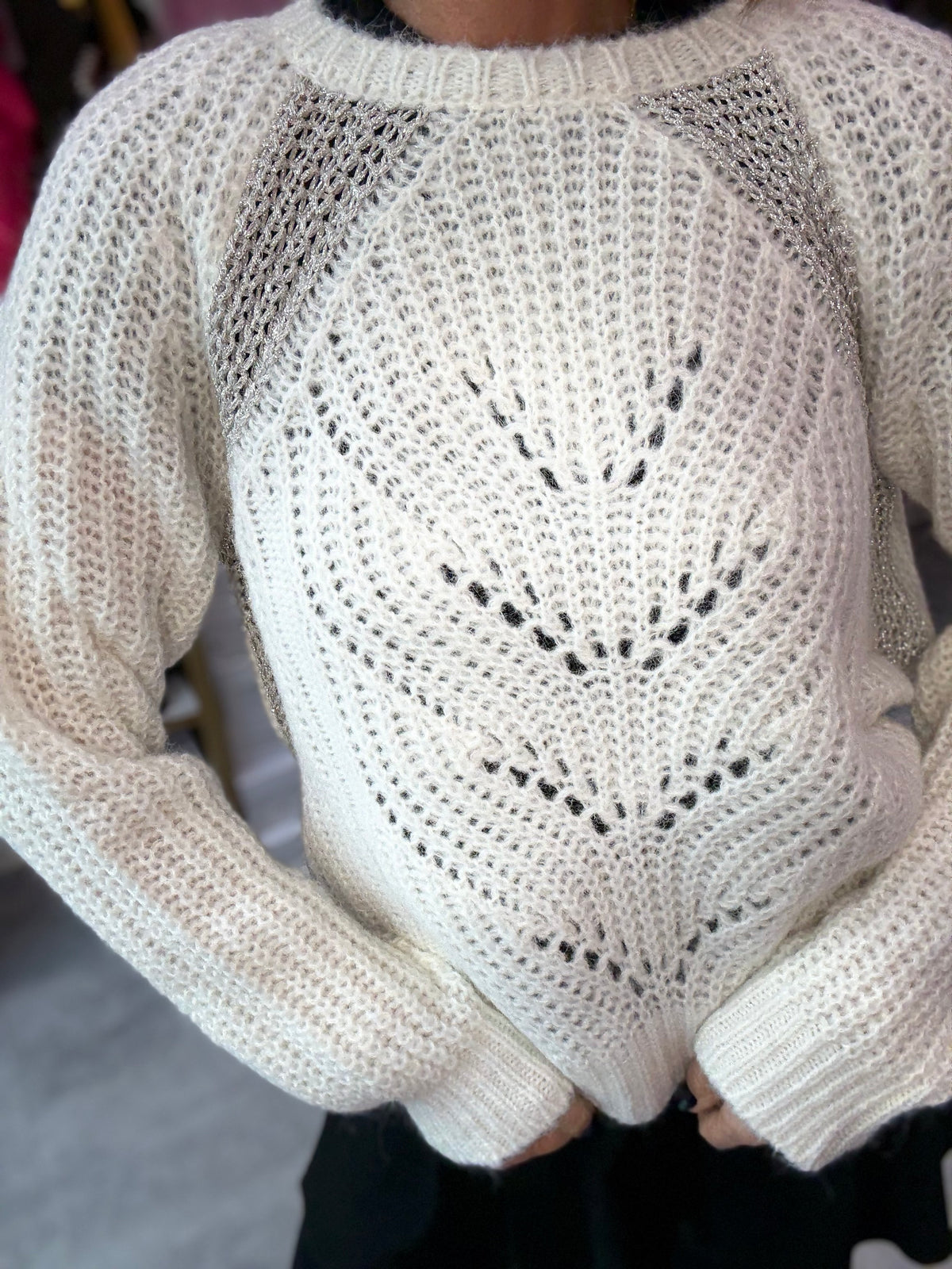 Maglia Bianco & Argento