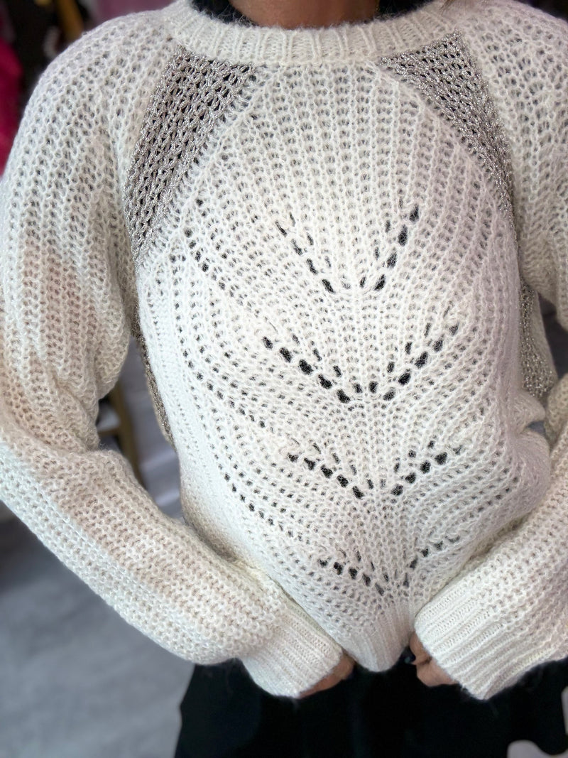 Maglia Bianco & Argento