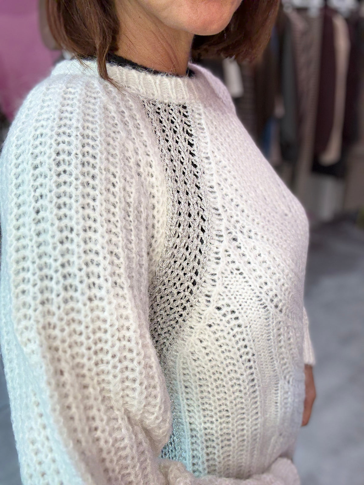 Maglia Bianco & Argento