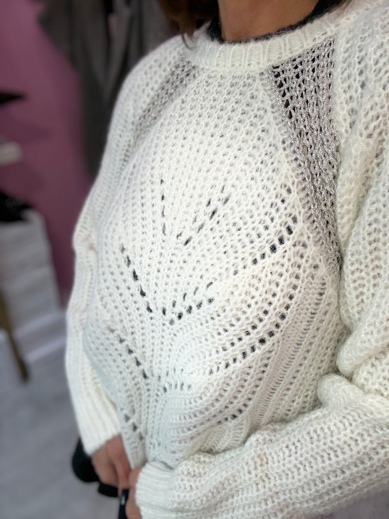 Maglia Bianco & Argento