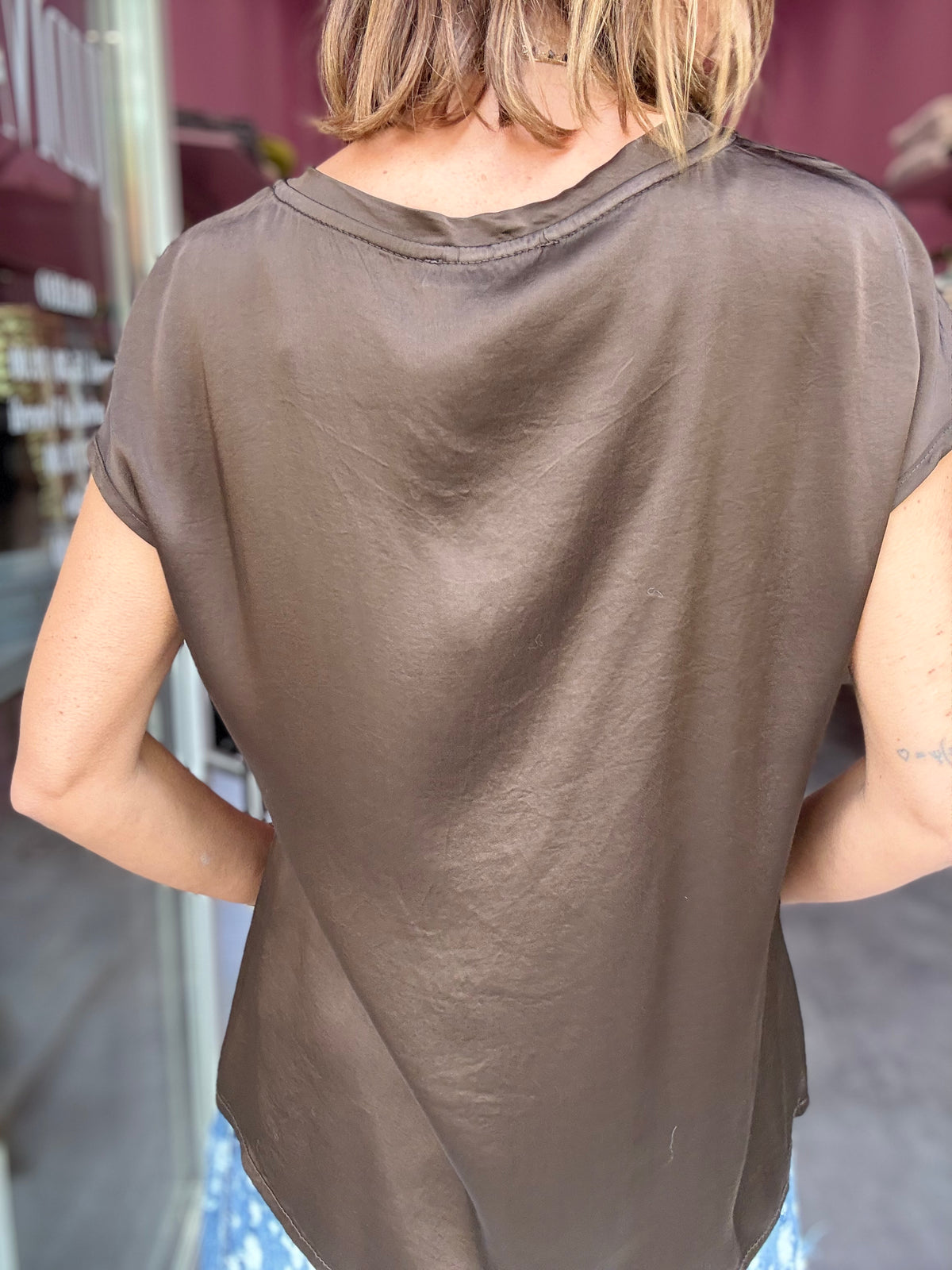 Blusa Cioccolato