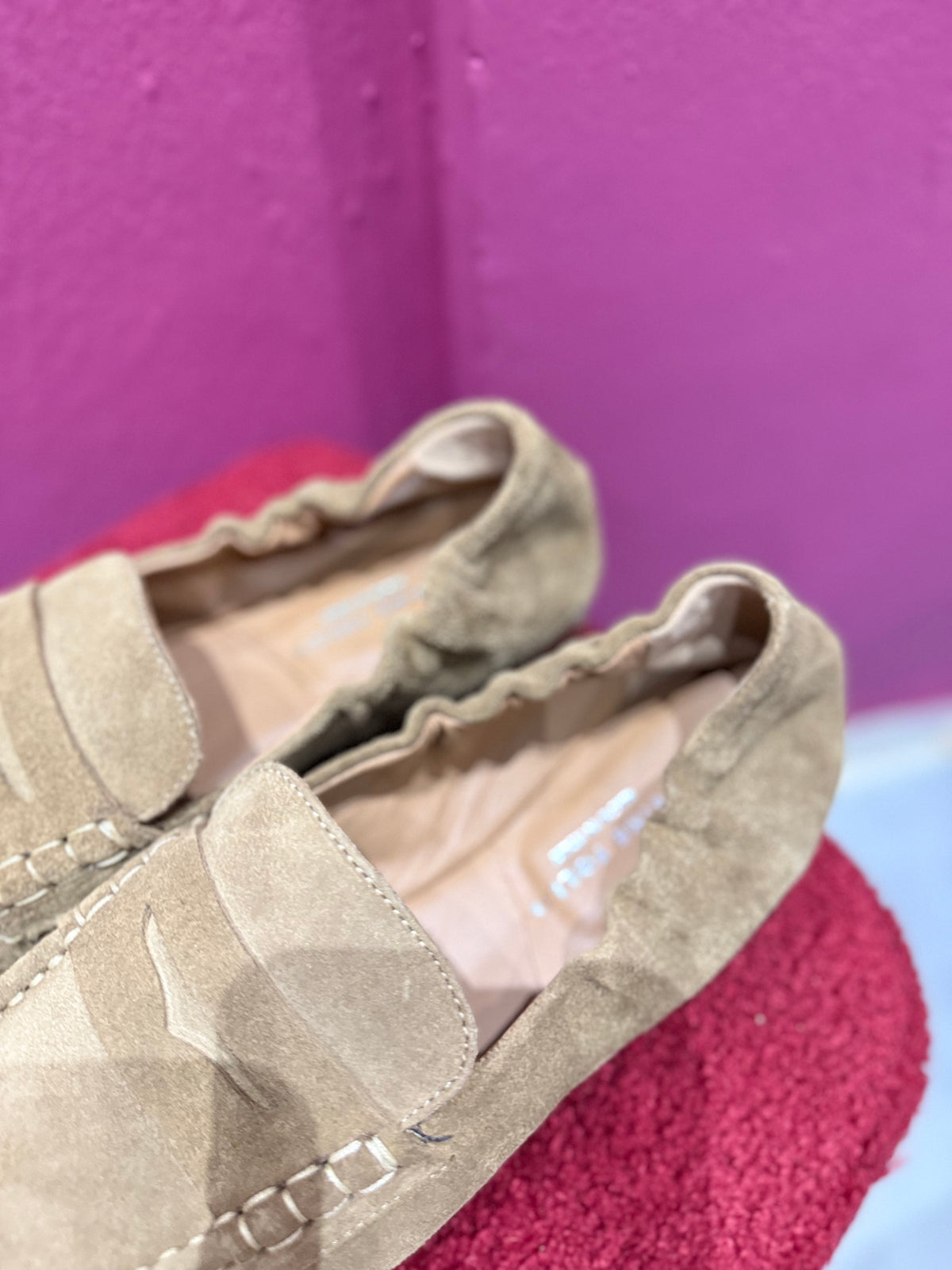 Mocassino Camoscio Beige DIVINE FOLLIE