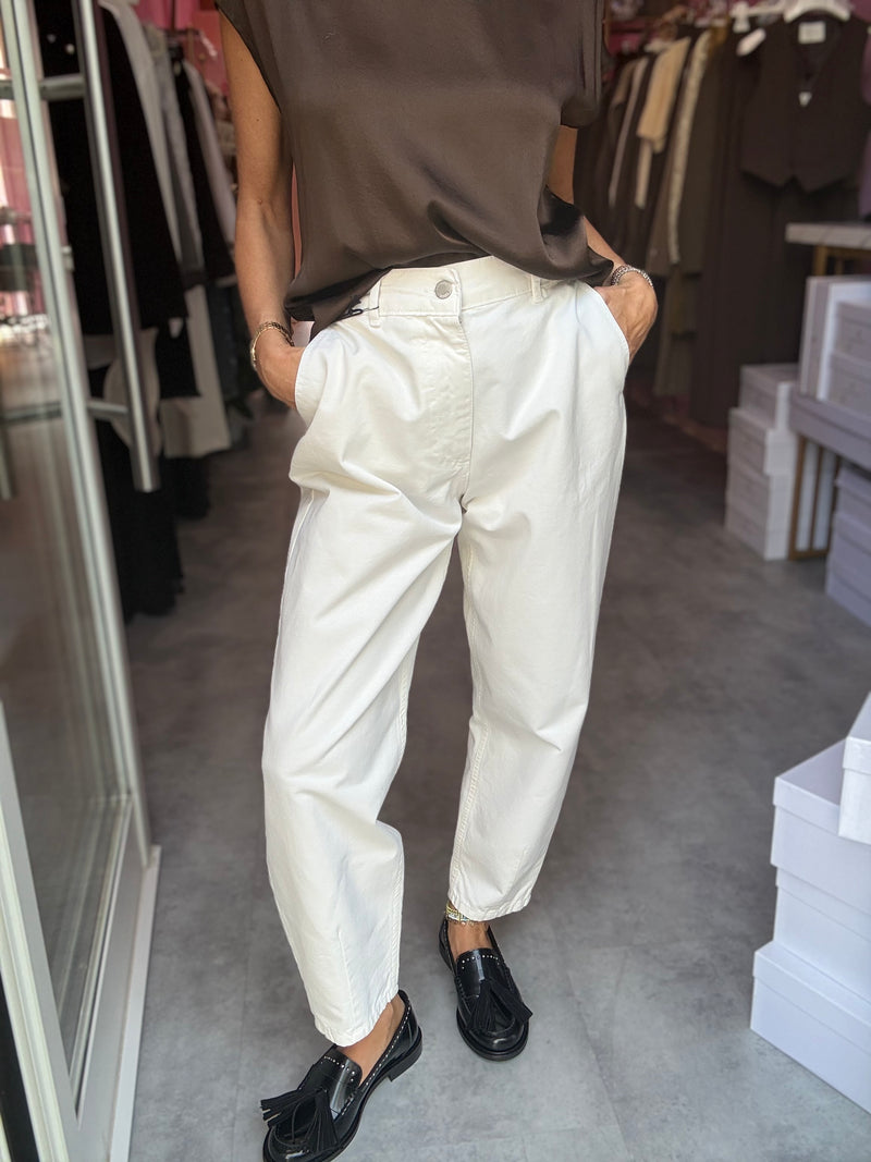 Pantalone Chino Bianco