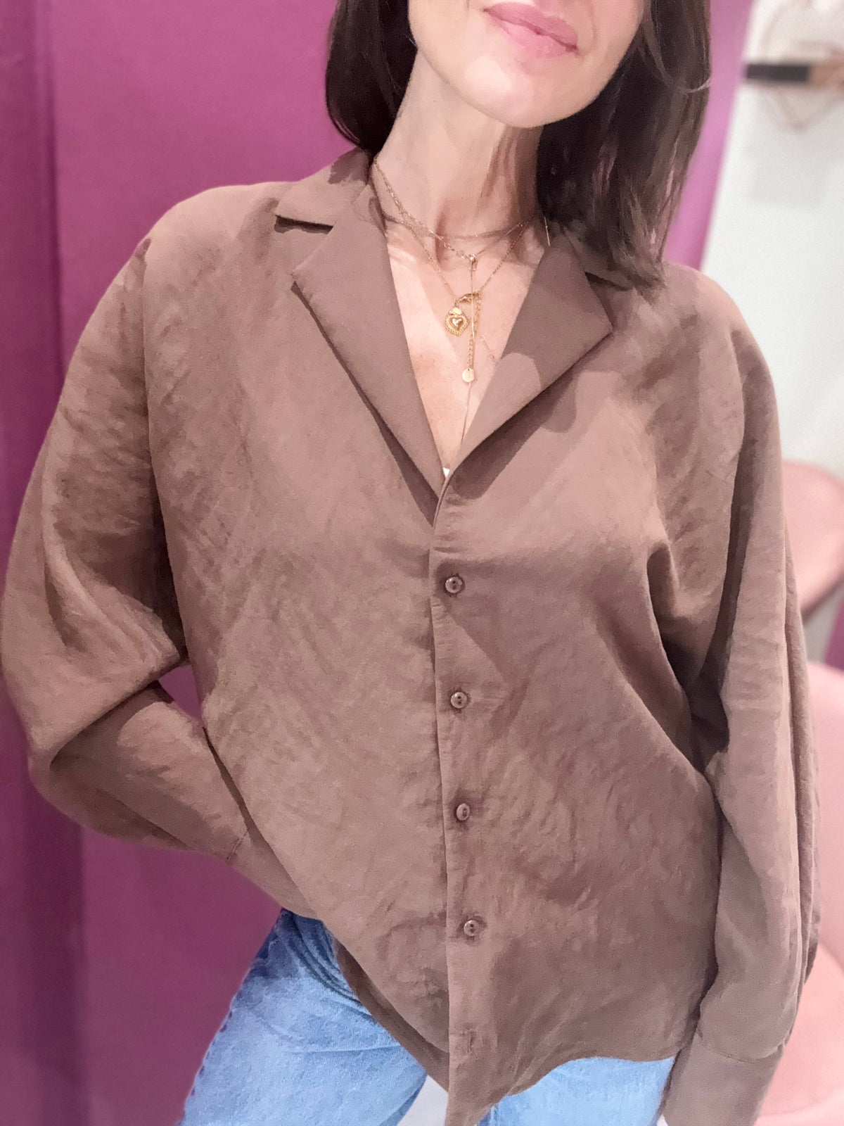 Blusa Cioccolato PHILIA LOFT