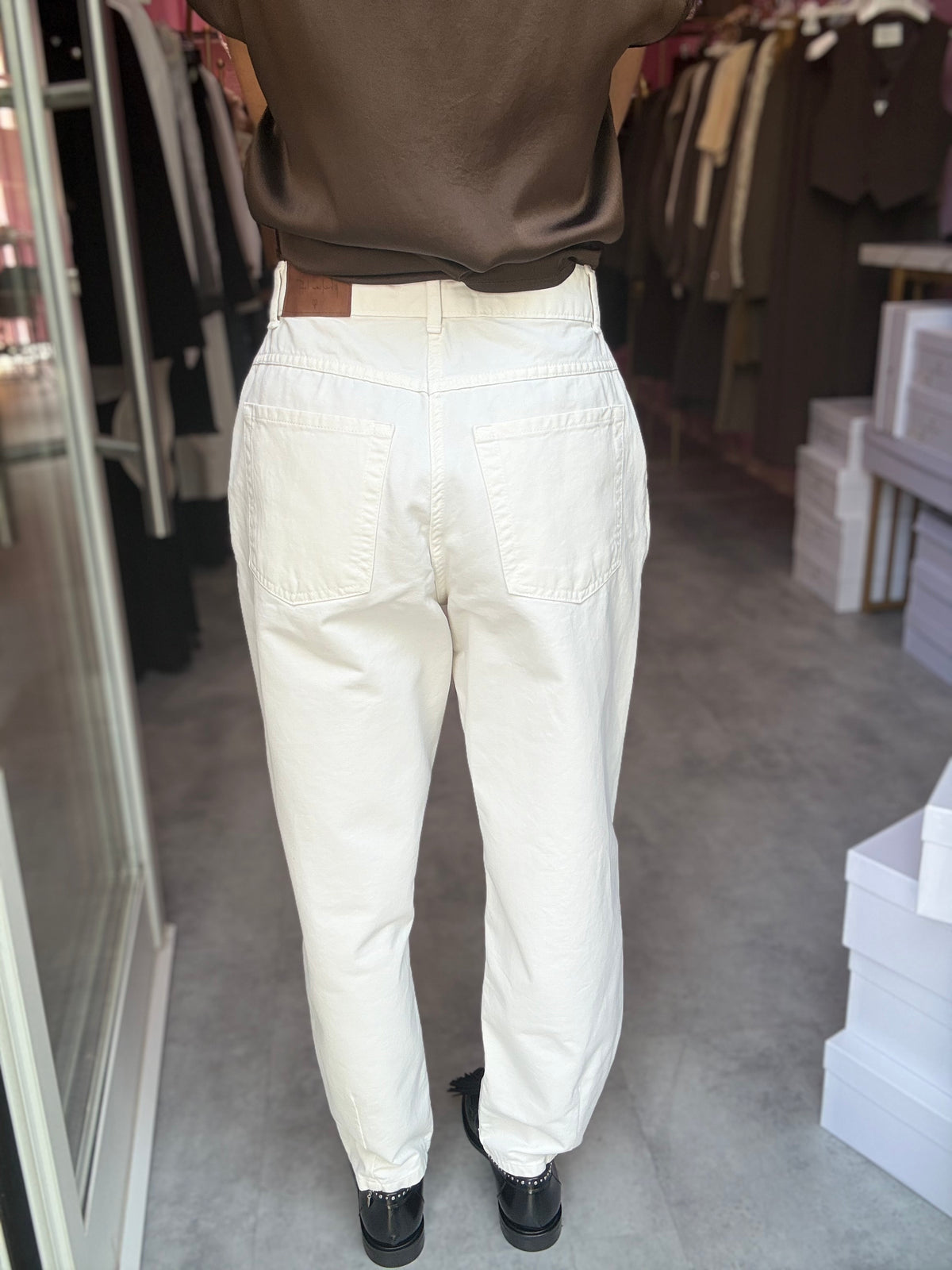 Pantalone Chino Bianco