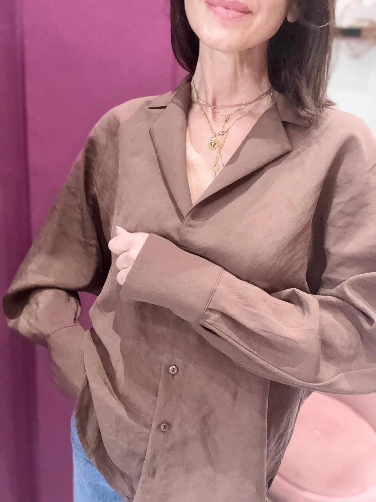 Blusa Cioccolato PHILIA LOFT
