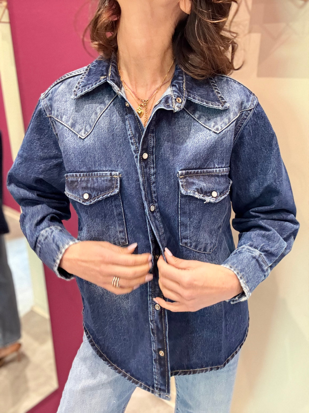 Camicia Denim NAIKE Pinker Couture