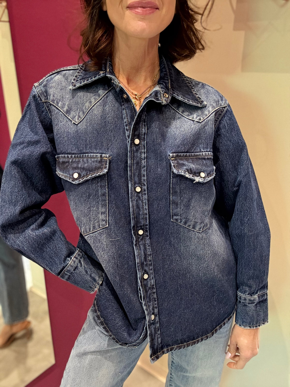 Camicia Denim NAIKE Pinker Couture