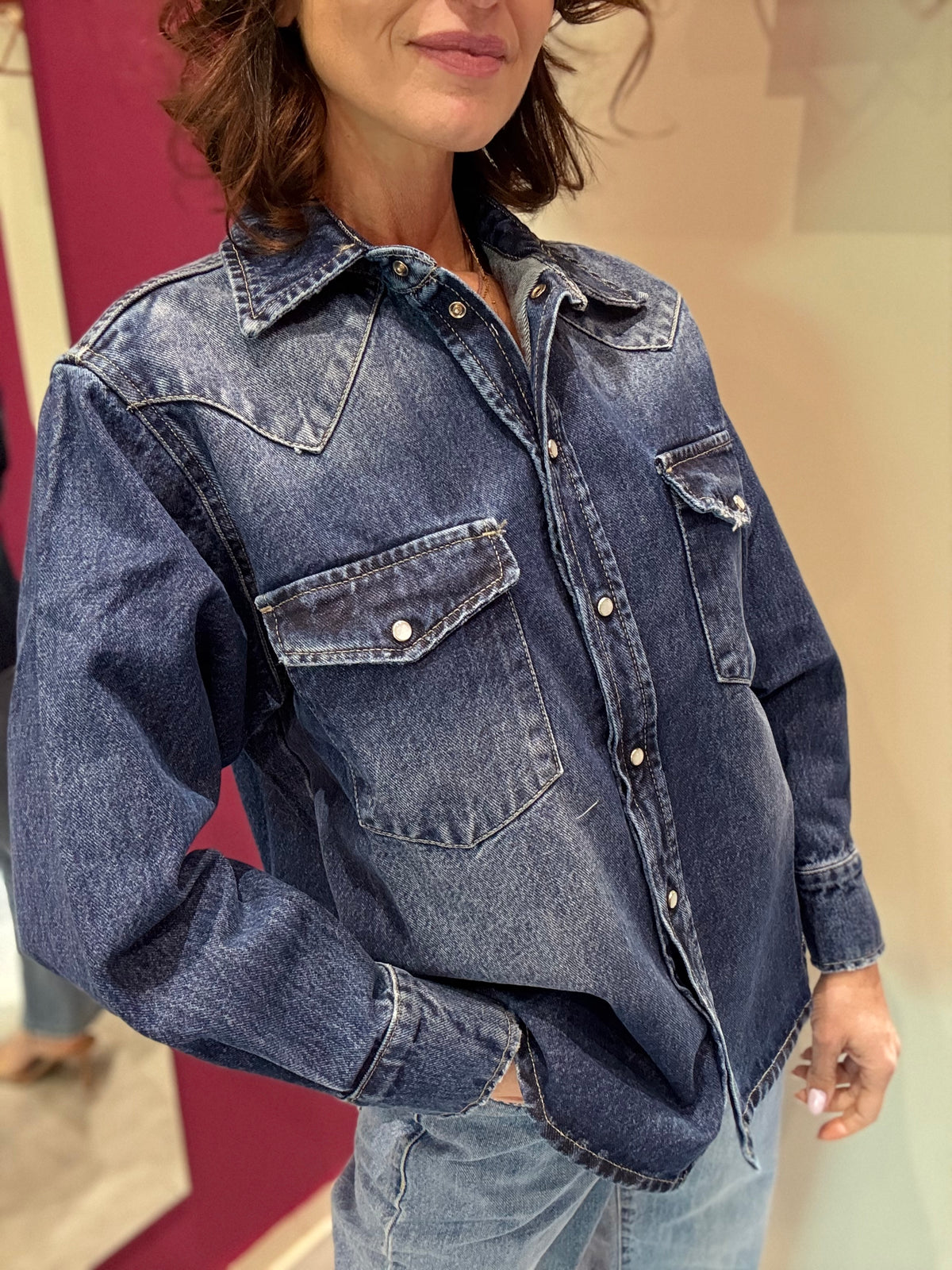 Camicia Denim NAIKE Pinker Couture