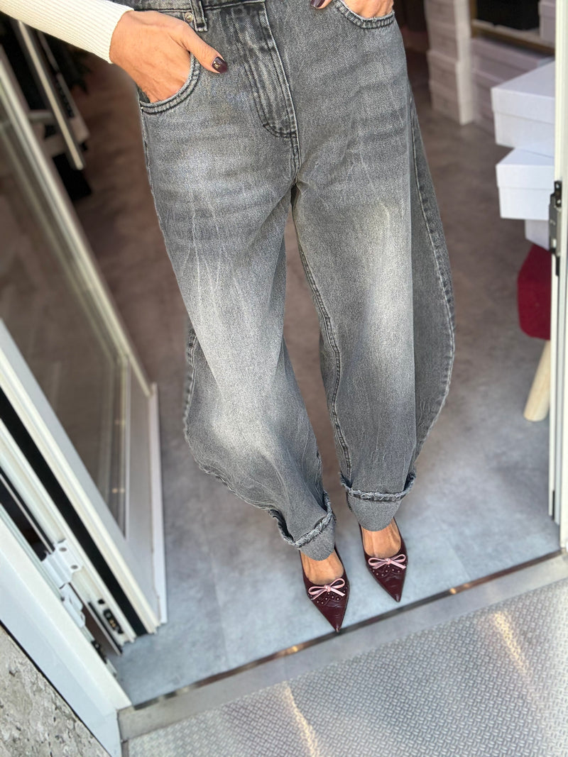 Jeans Balloon Grigio