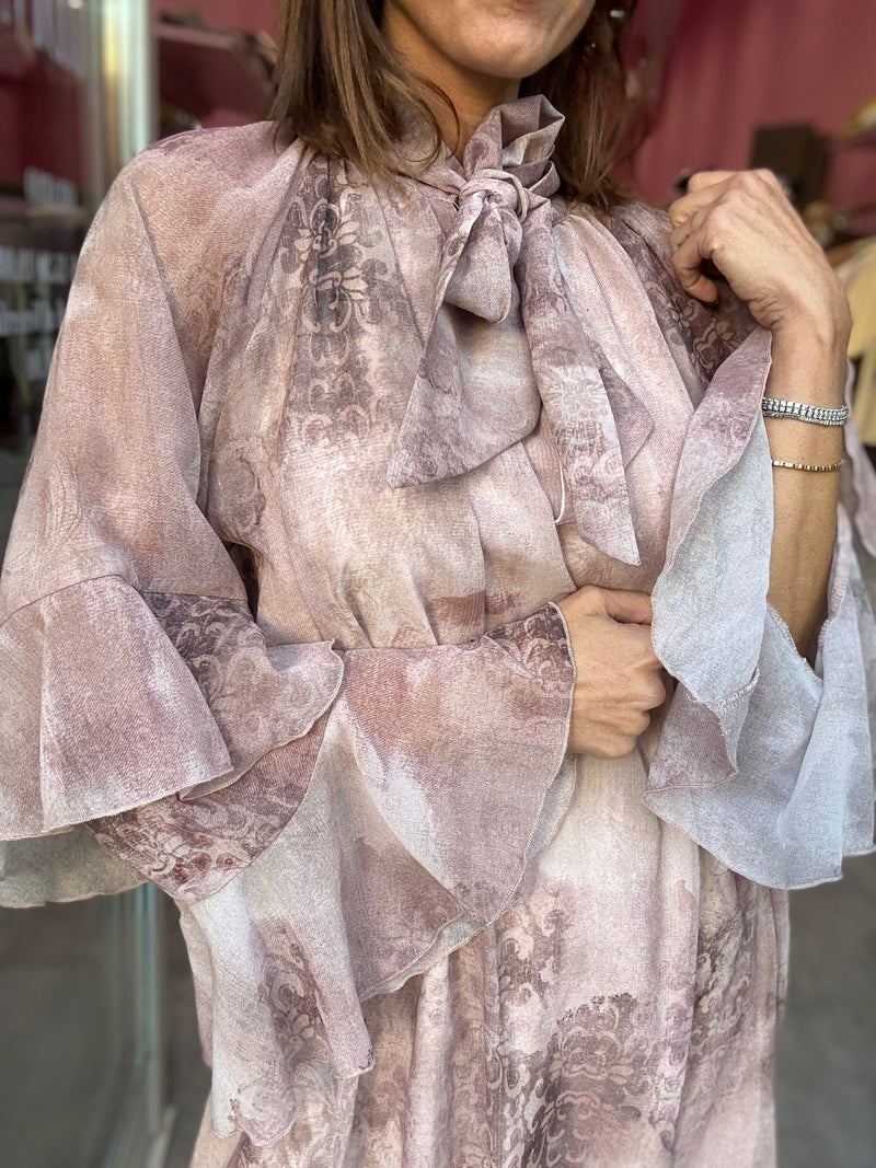 Abito Rosa Boho Style