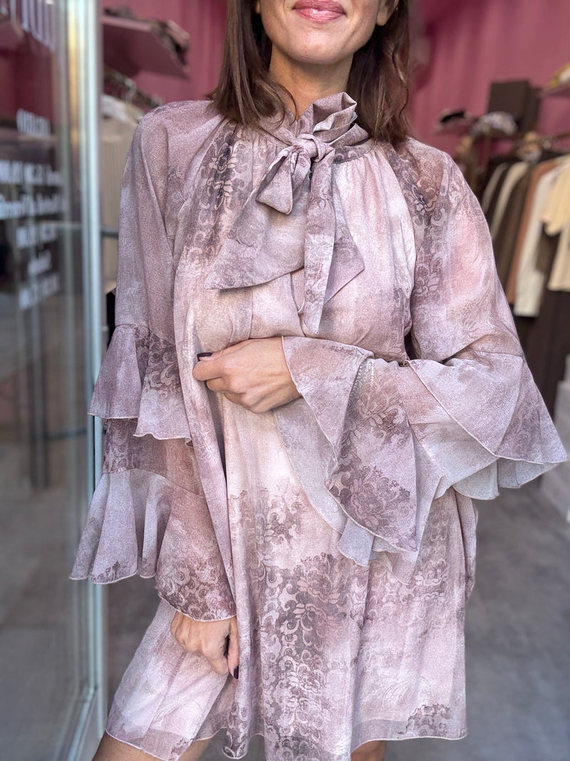Abito Rosa Boho Style