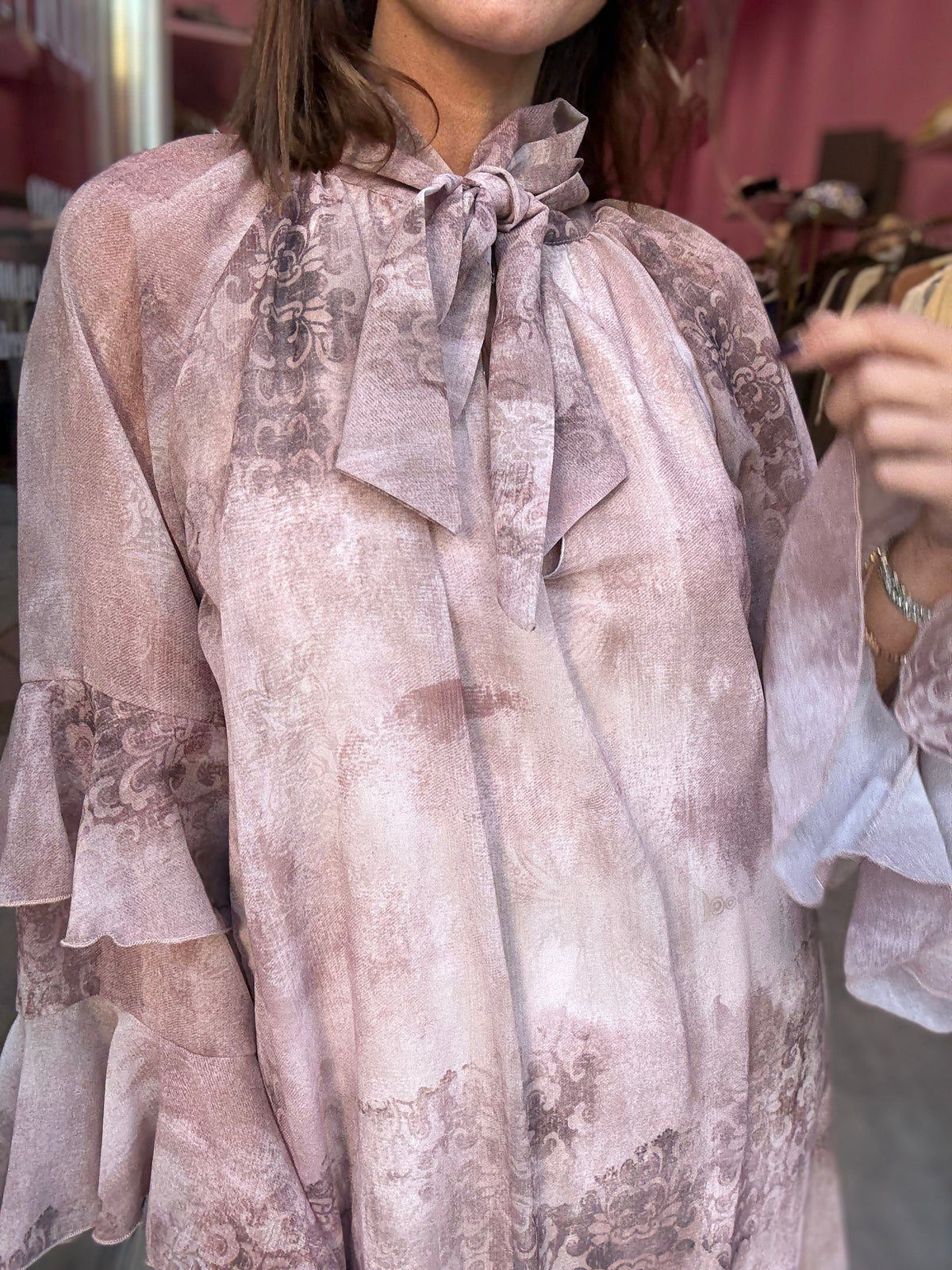 Abito Rosa Boho Style