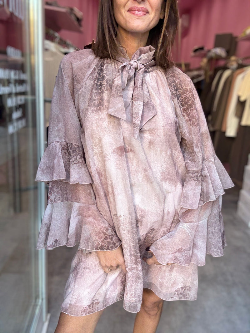 Abito Rosa Boho Style