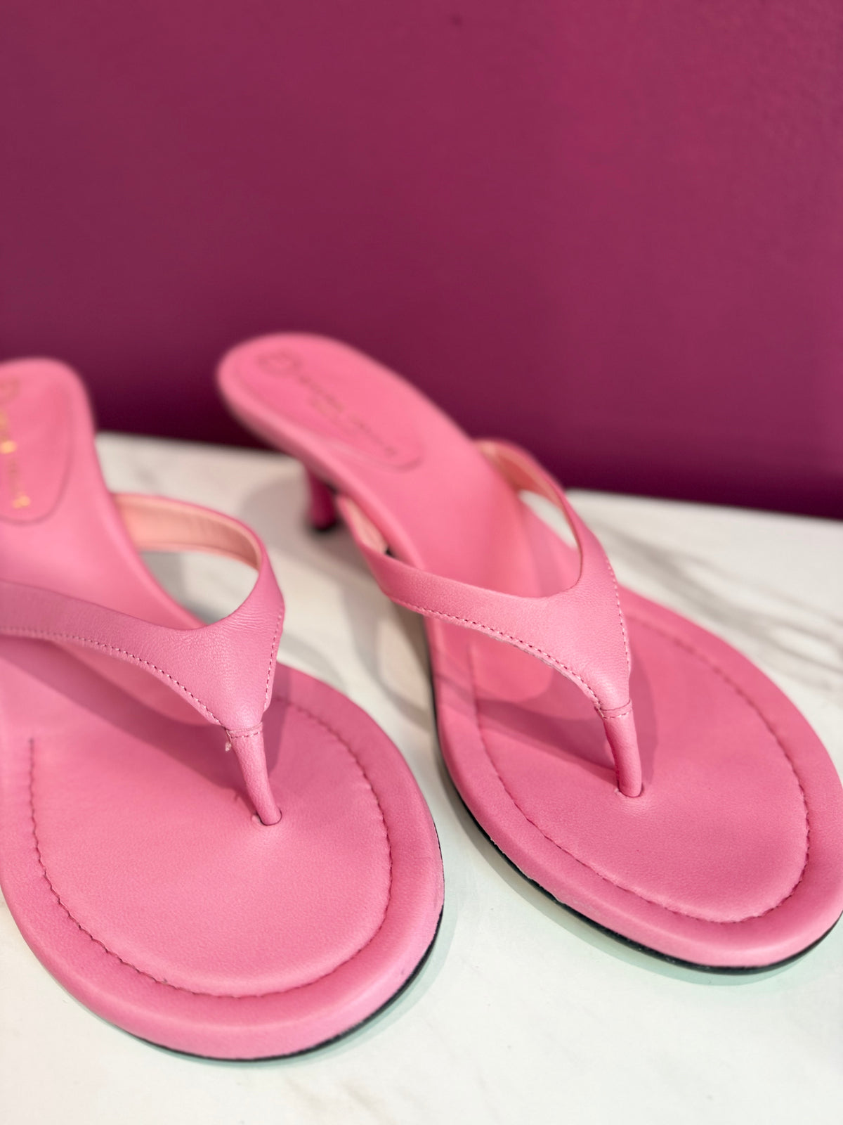 Infradito Pelle BUBBLE PINK DIVINE FOLLIE