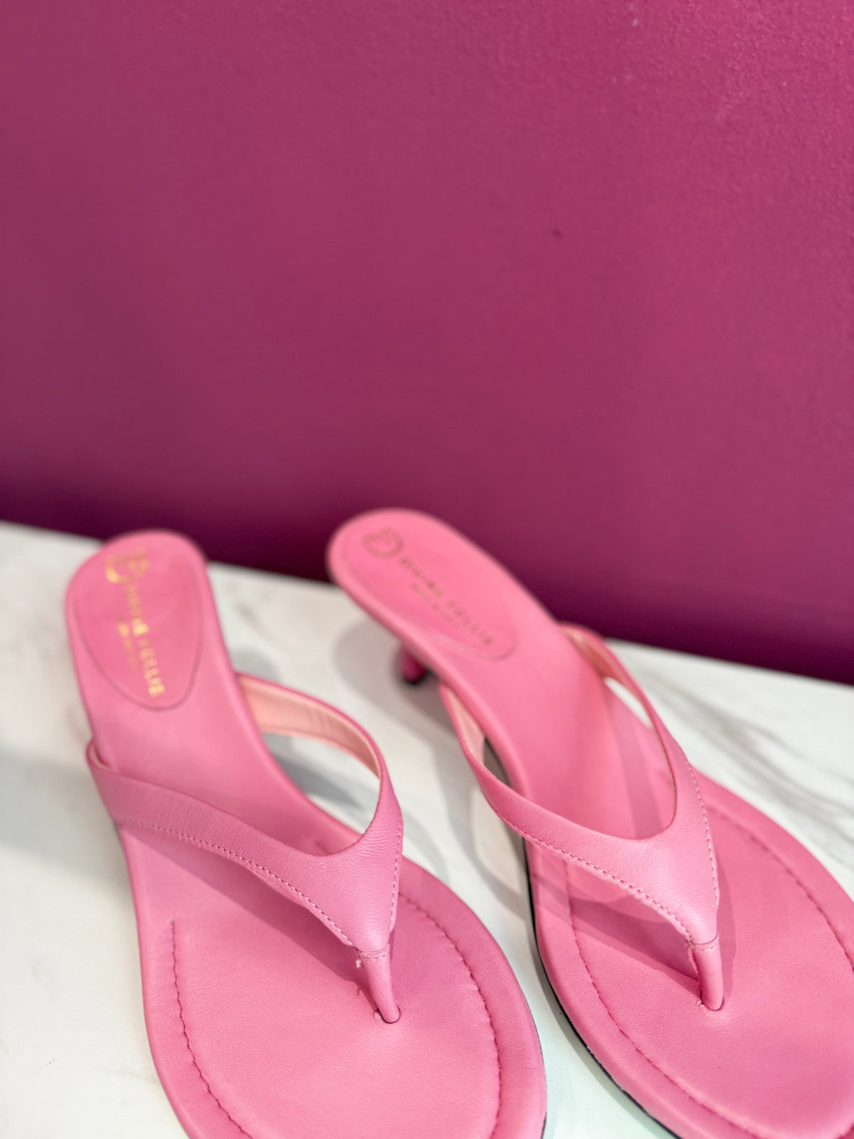 Infradito Pelle BUBBLE PINK DIVINE FOLLIE