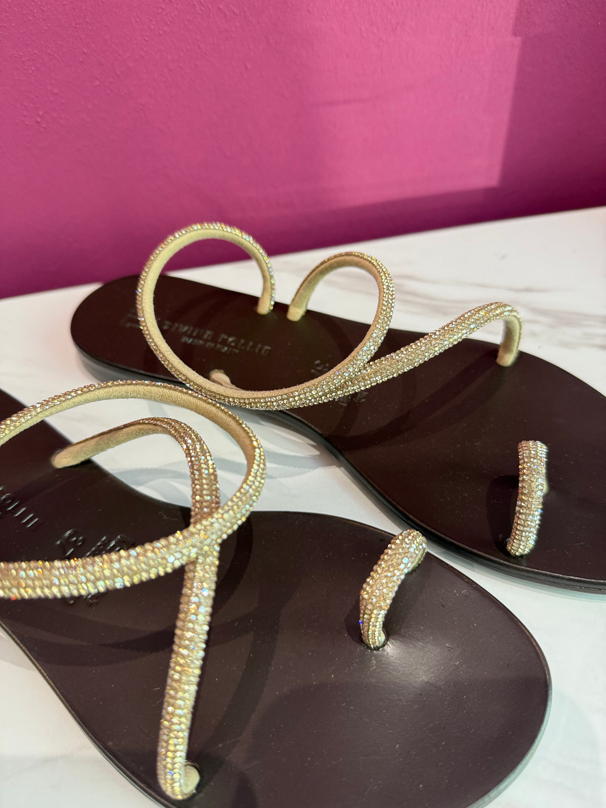 Sandalo Gioiello Champagne DIVINE FOLLIE