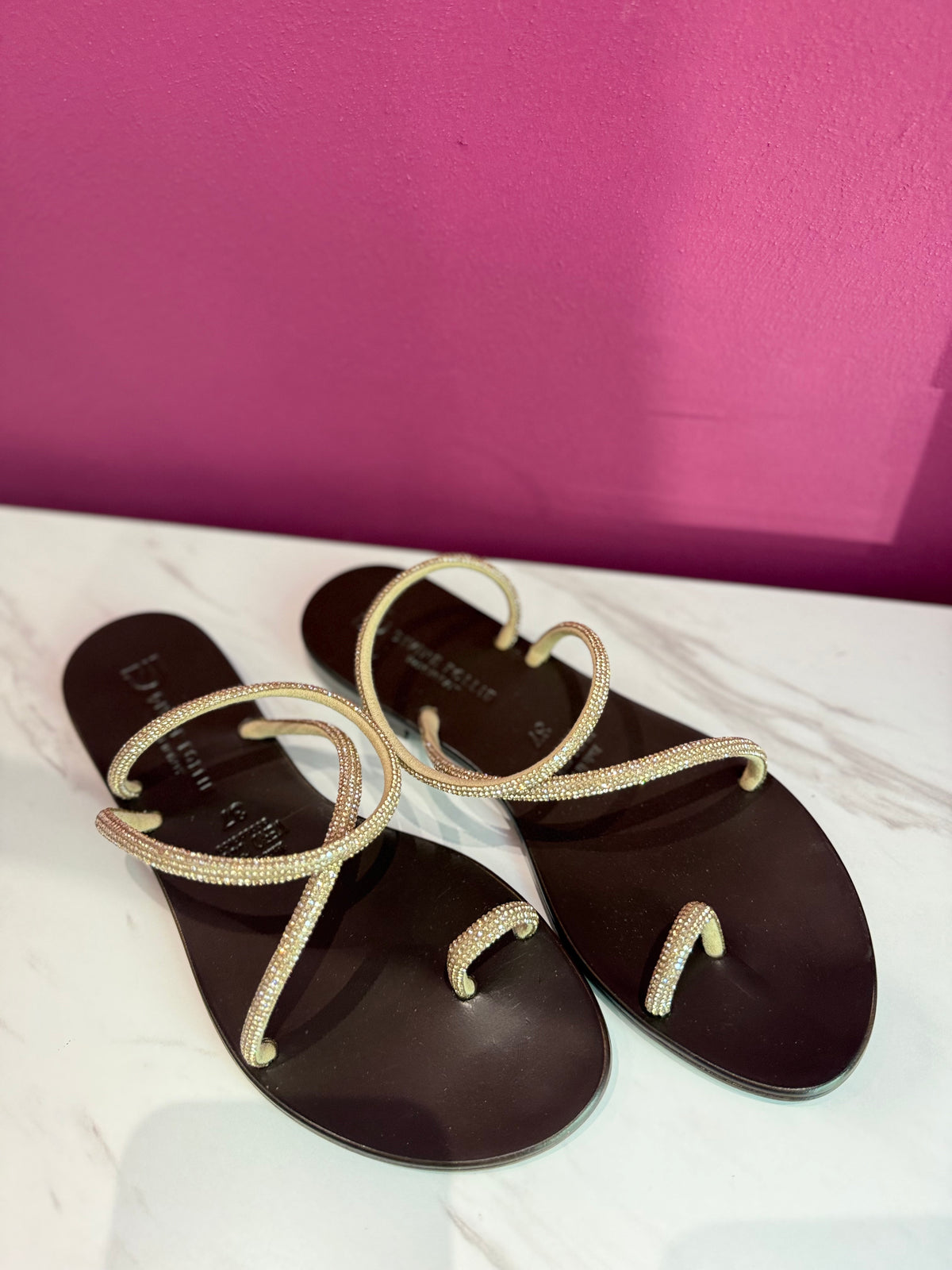 Sandalo Gioiello Champagne DIVINE FOLLIE