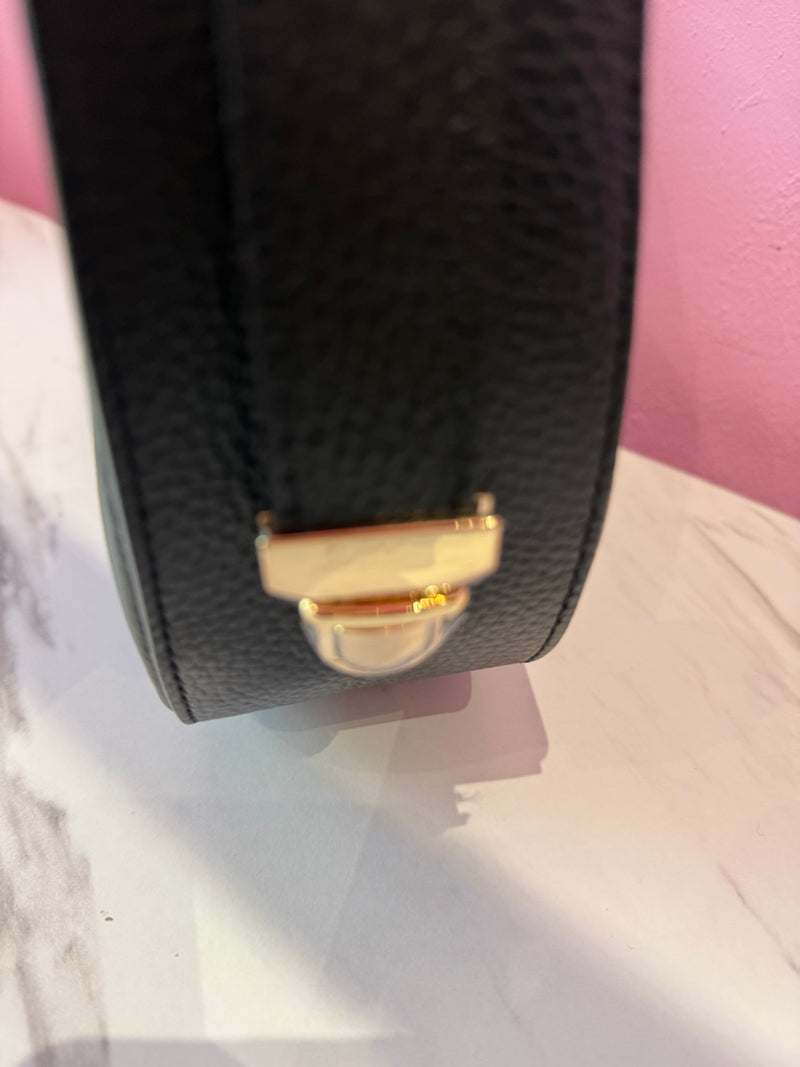MINI  HOBO PELLE NERA
