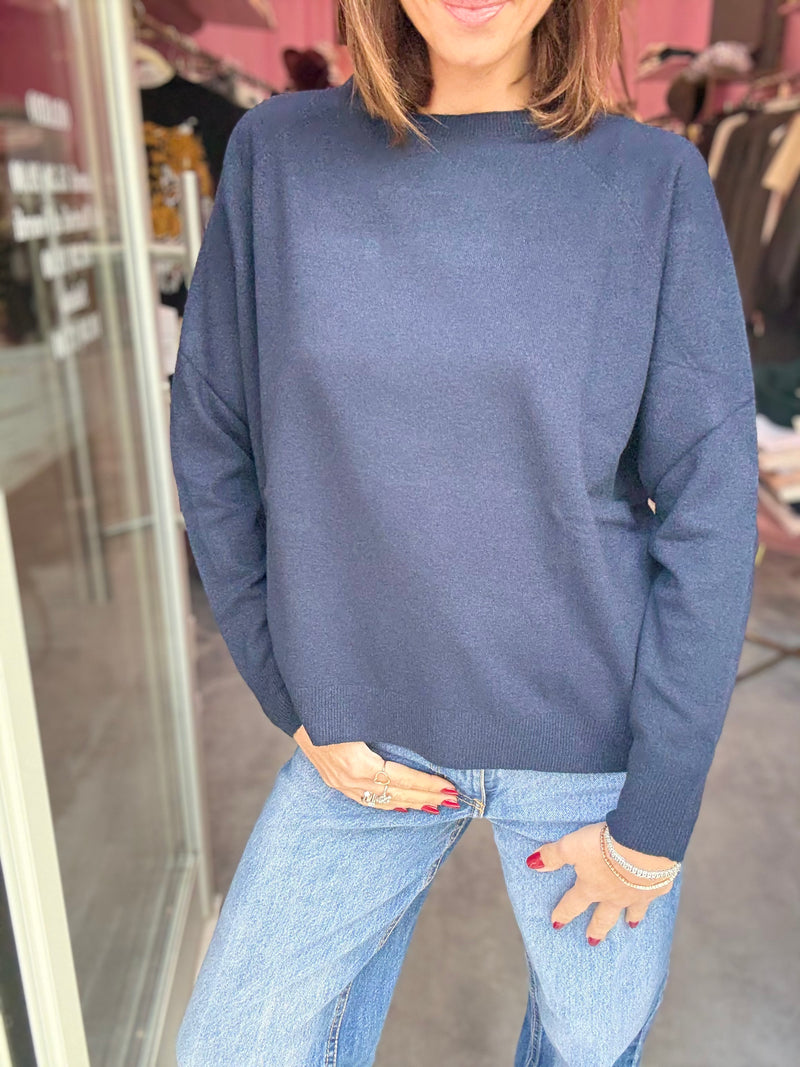 Maglia Blu Navy Scatoletta