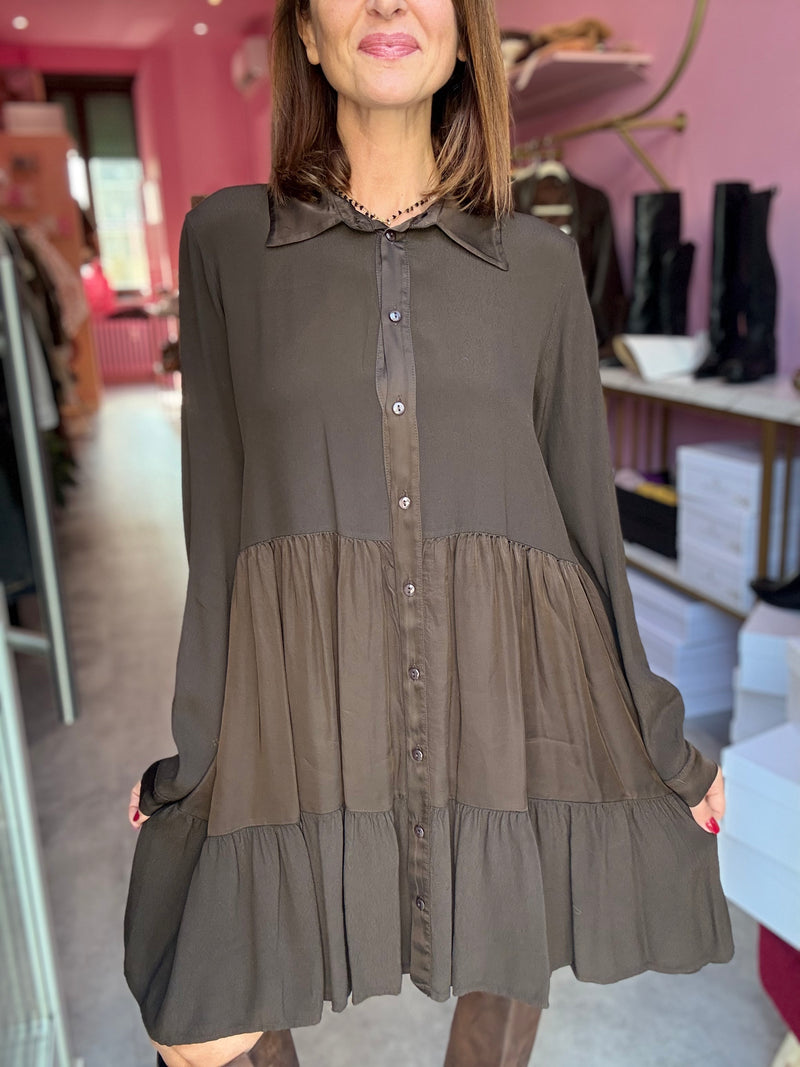 Abitino Chemisier Cioccolato