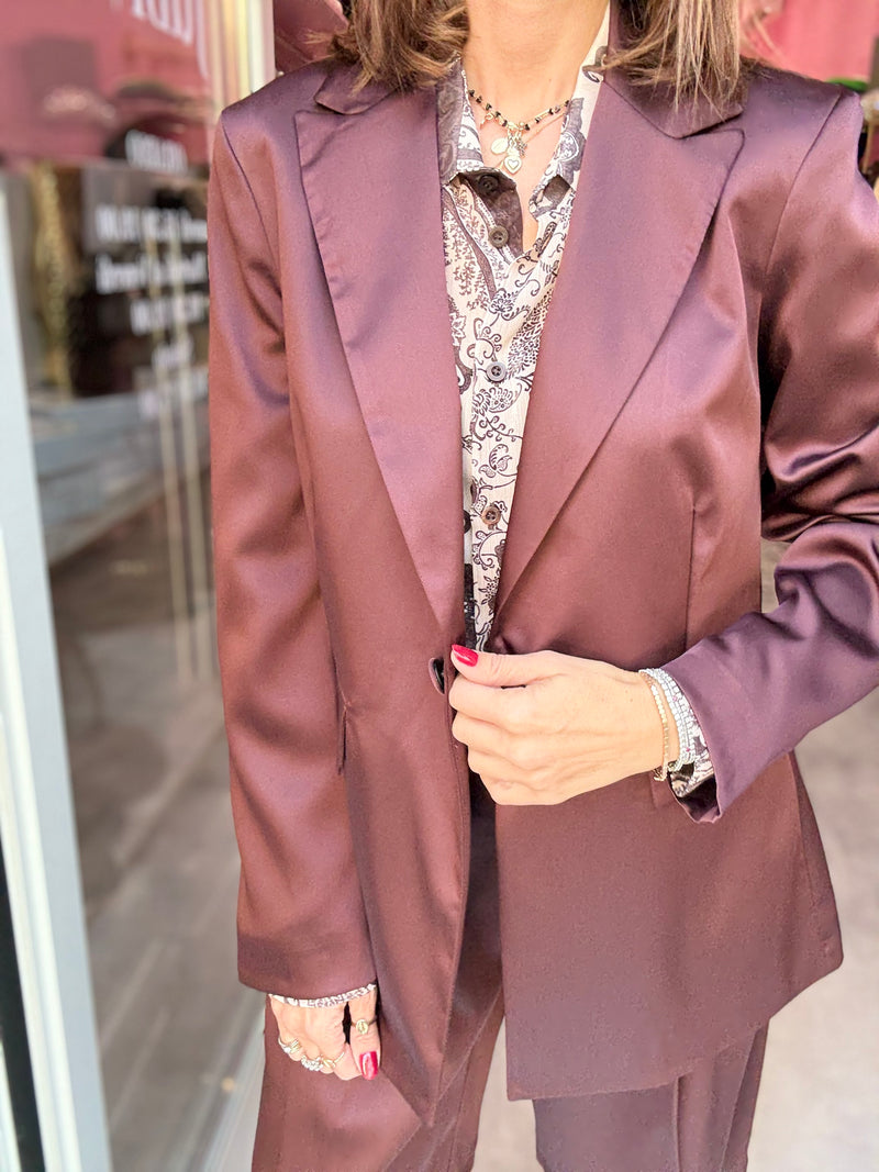 BLAZER VINO RASO