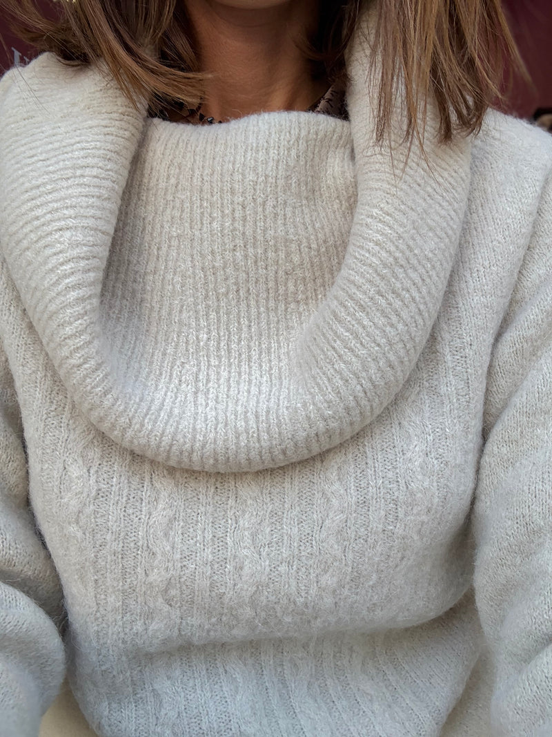 Maglia Alpaca Morbidissima Ghiaccio