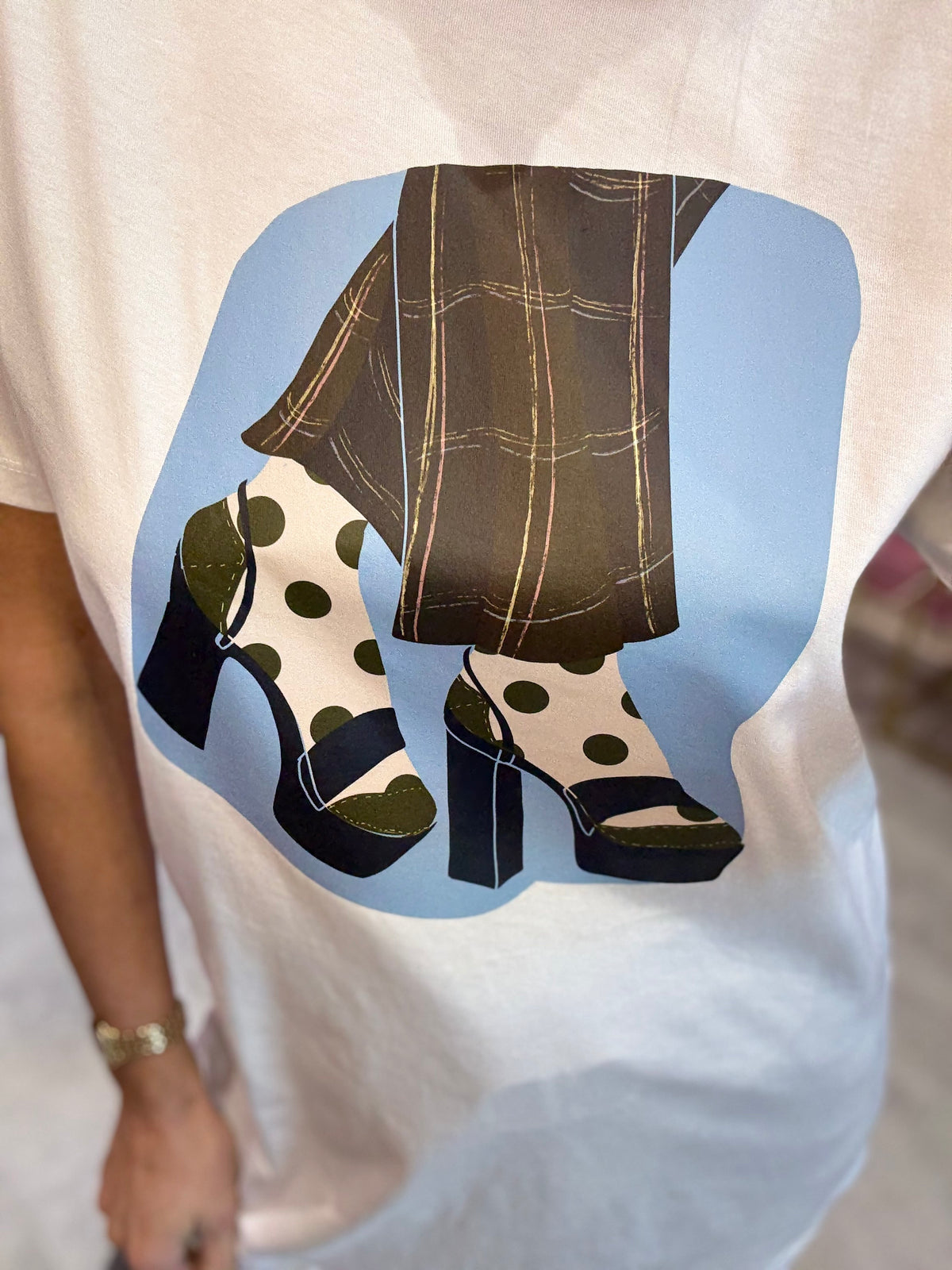 T-shirt Bianca PHILIA LOFT