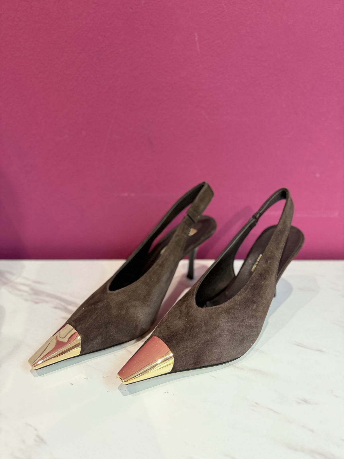 Slingback Moro Punta Oro DIVINE FOLLIE