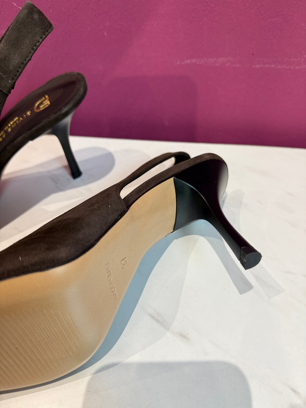 Slingback Moro Punta Oro DIVINE FOLLIE