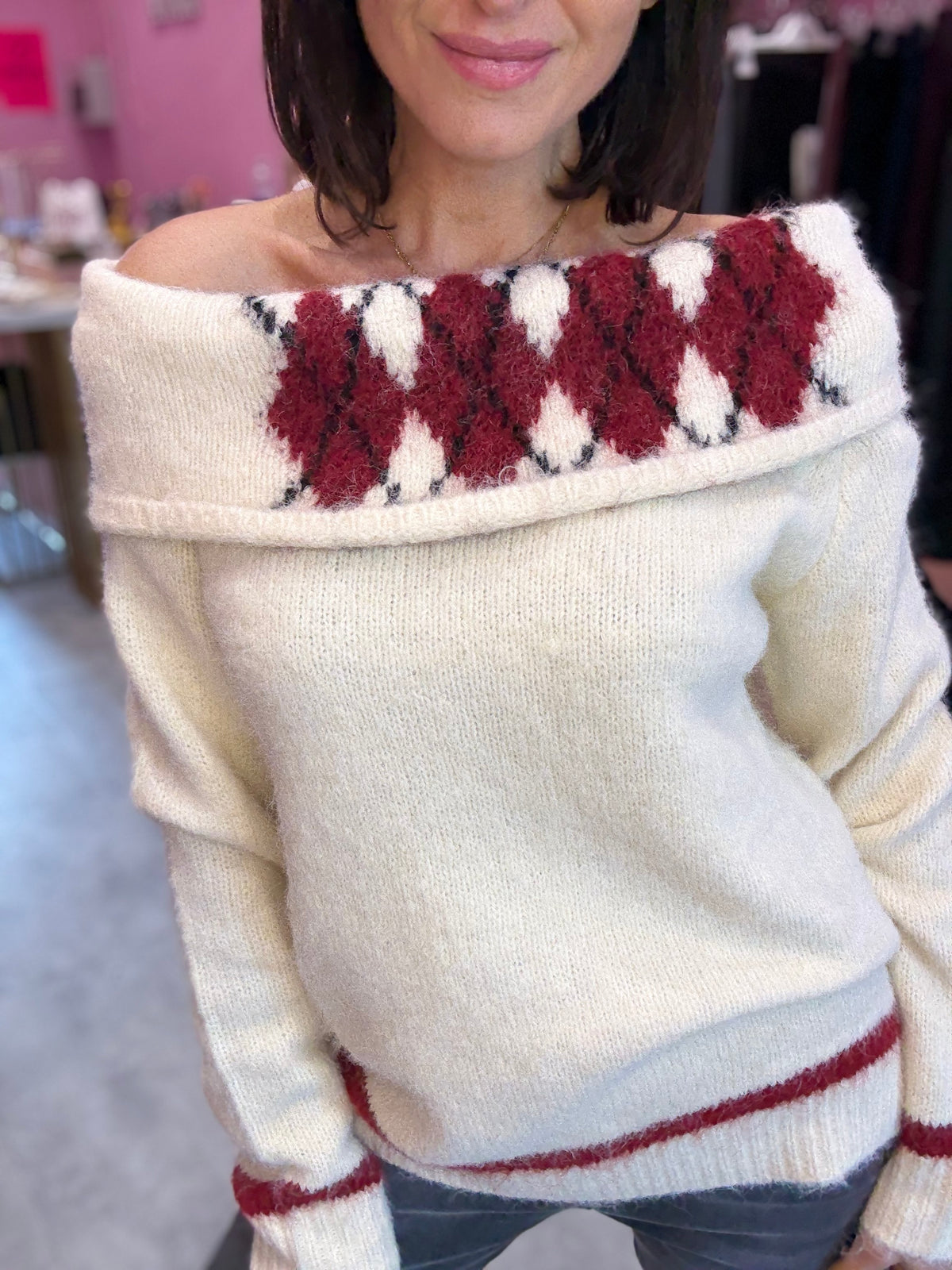 Maglia Morbida Collo Barca ANNAROCK MILANO