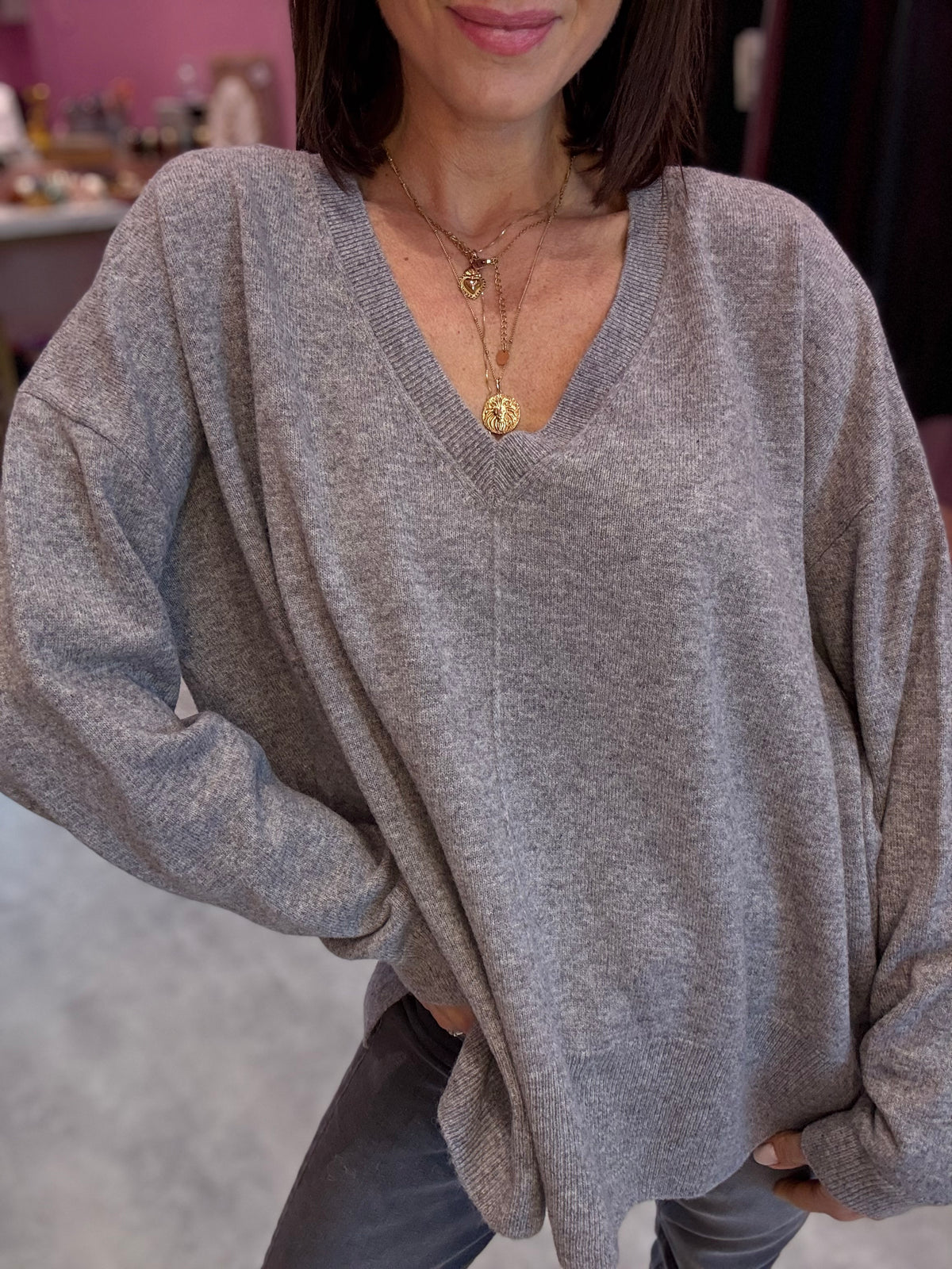 Maglia GRIGIA PHILIA LOFT