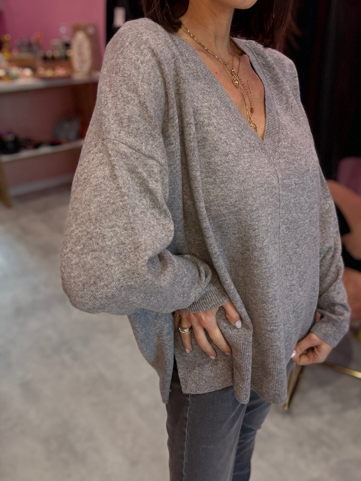 Maglia GRIGIA PHILIA LOFT