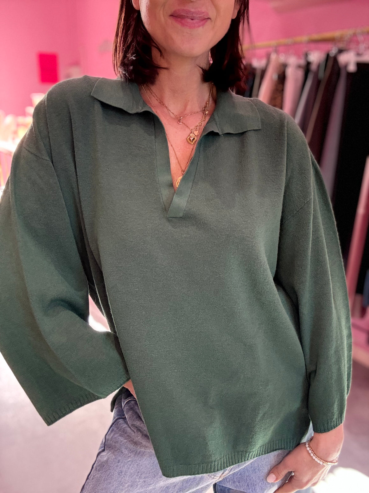 Maglia Derby Verde Tensione IN