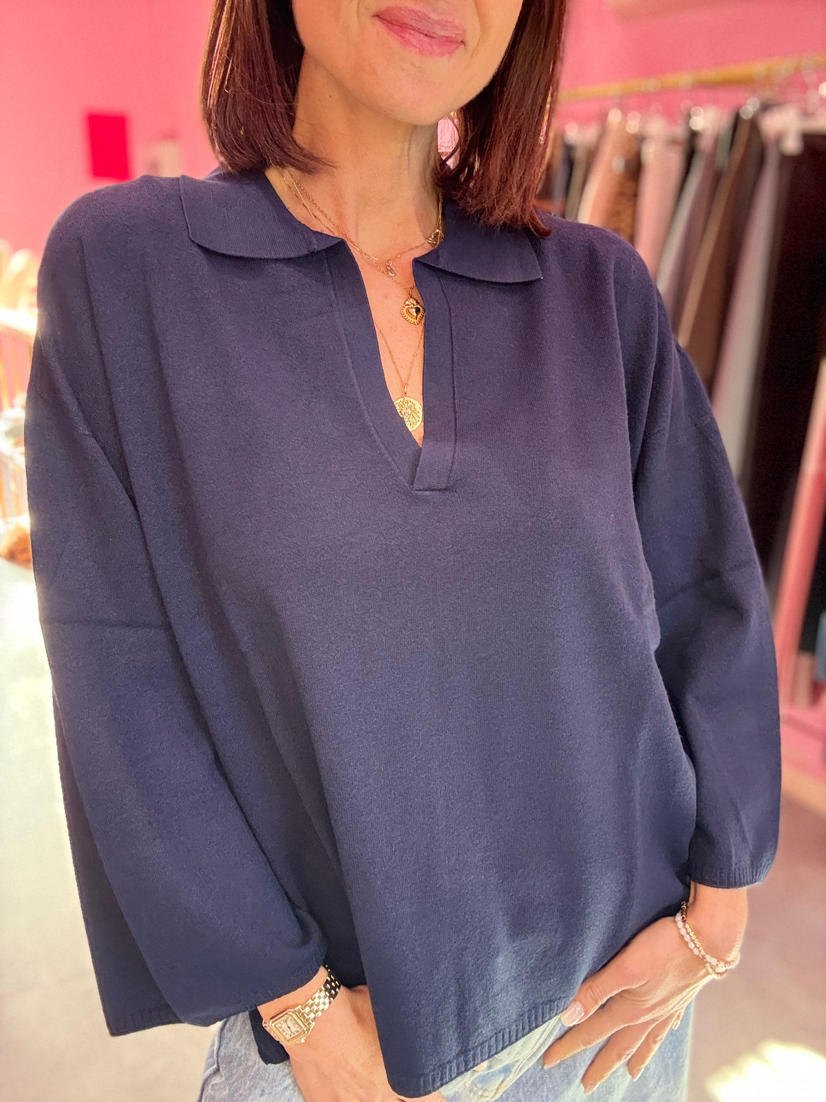 Maglia Derby Blu Tensione In