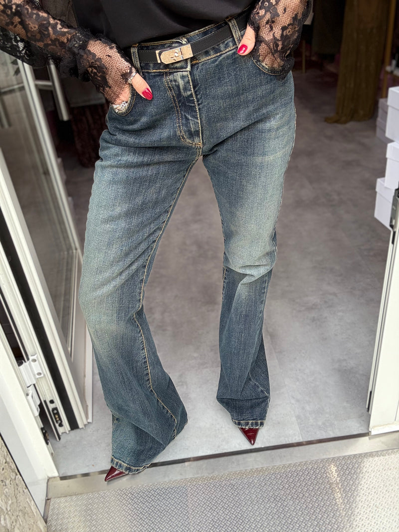 Jeans Zampa Gamba Dritta Stretta