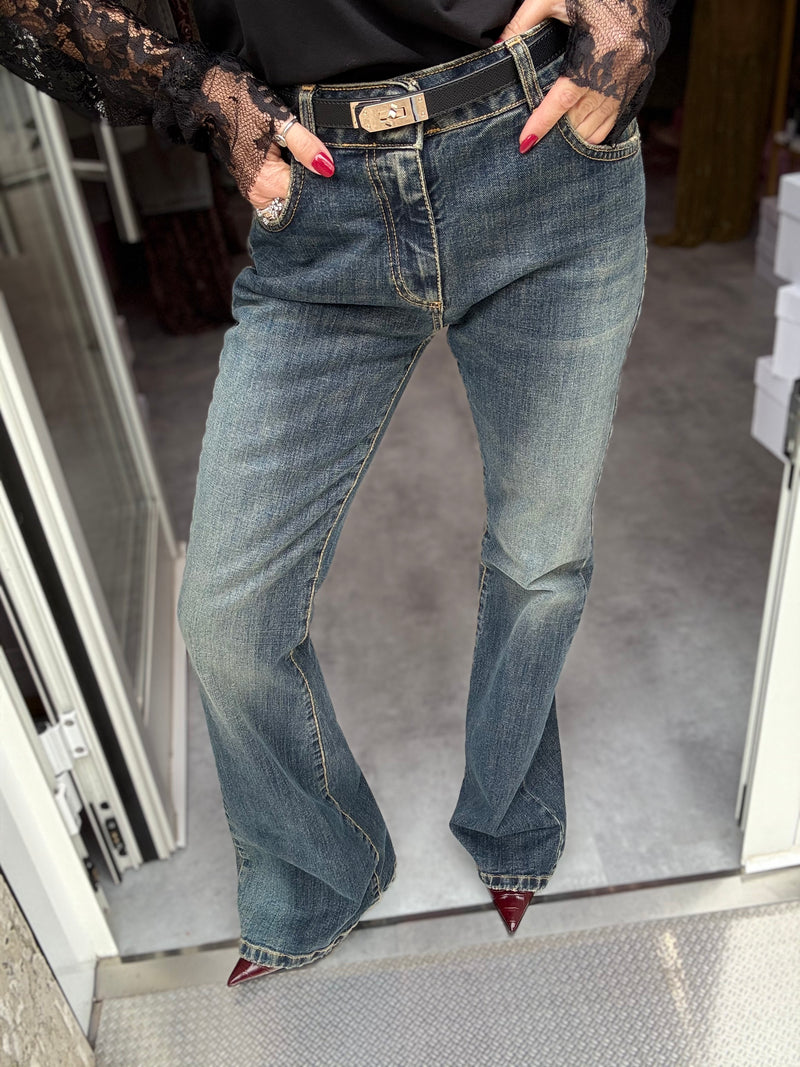 Jeans Zampa Gamba Dritta Stretta