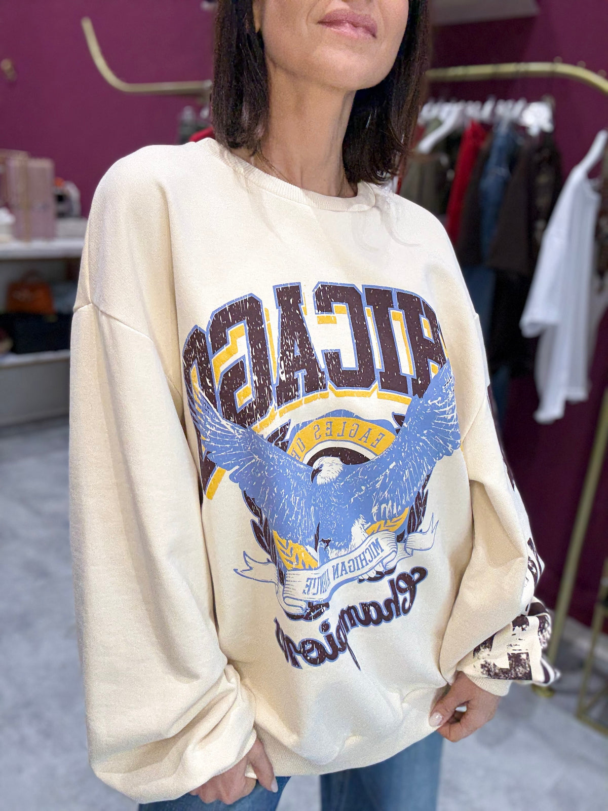 FELPA BURRO OVERSIZE