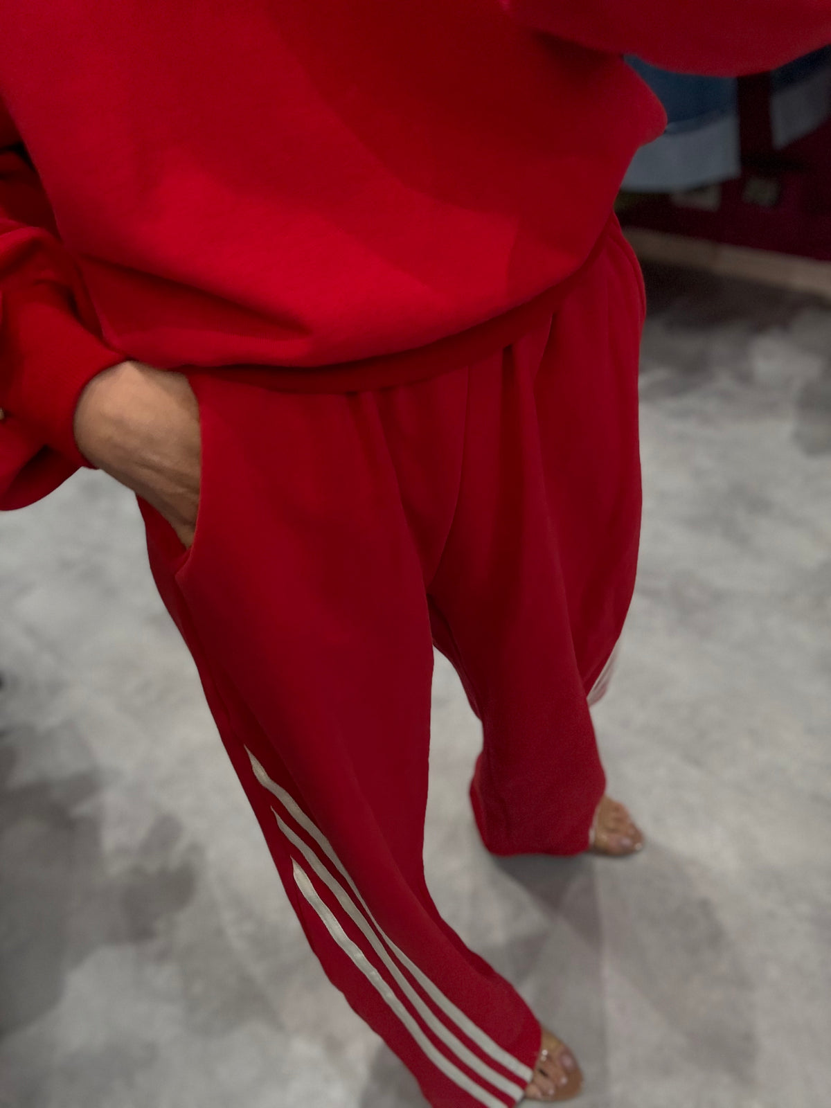 Pantalone Rosso Tuta Philia Loft