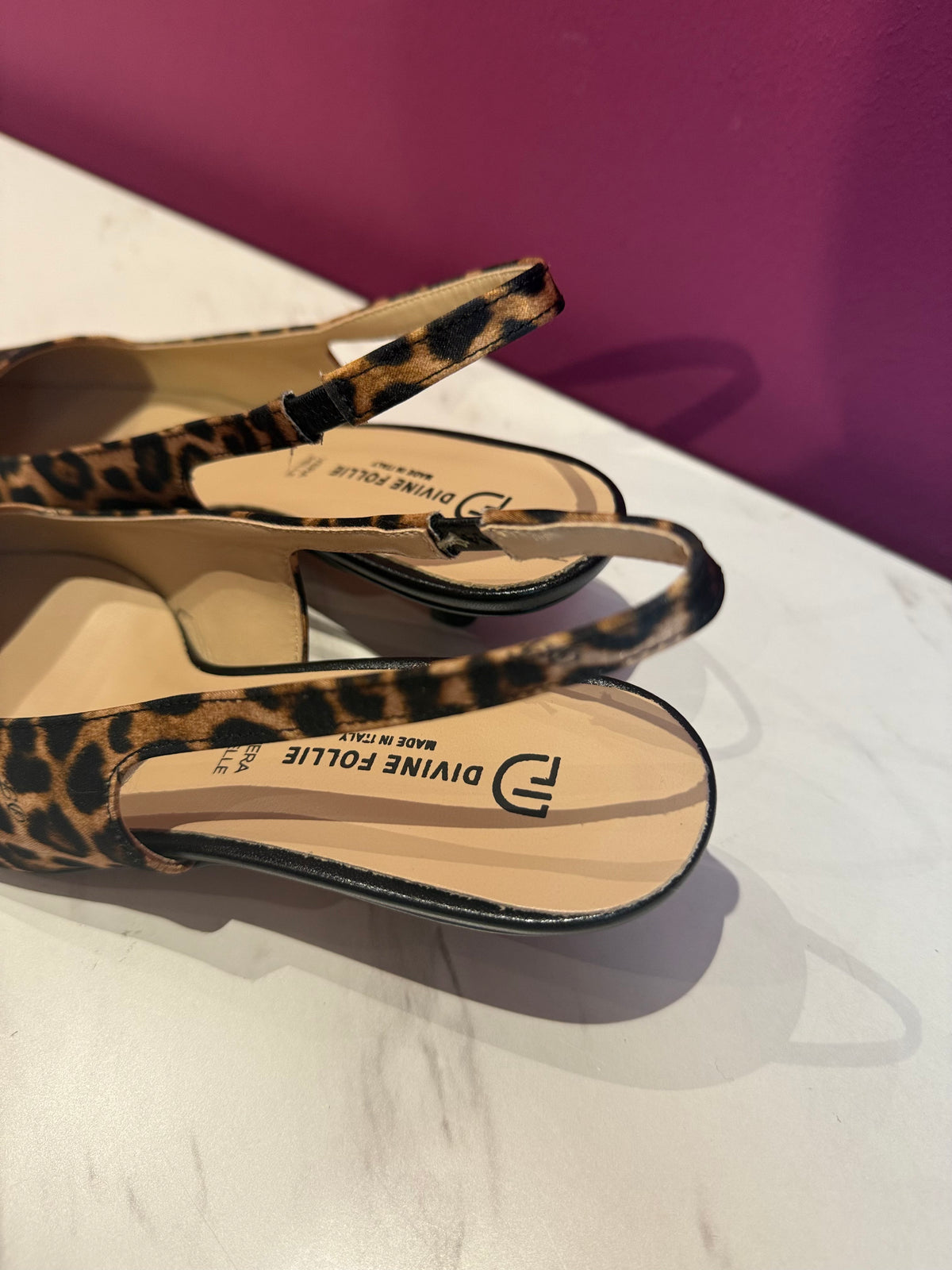 Slingback Leo Tacco 3 Cm DIVINE FOLLIE