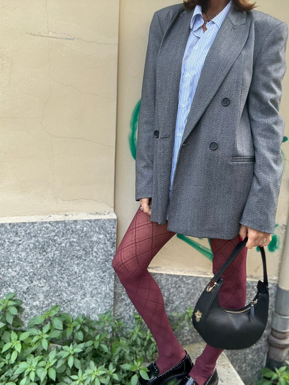 Blazer Doppiopetto Grigio