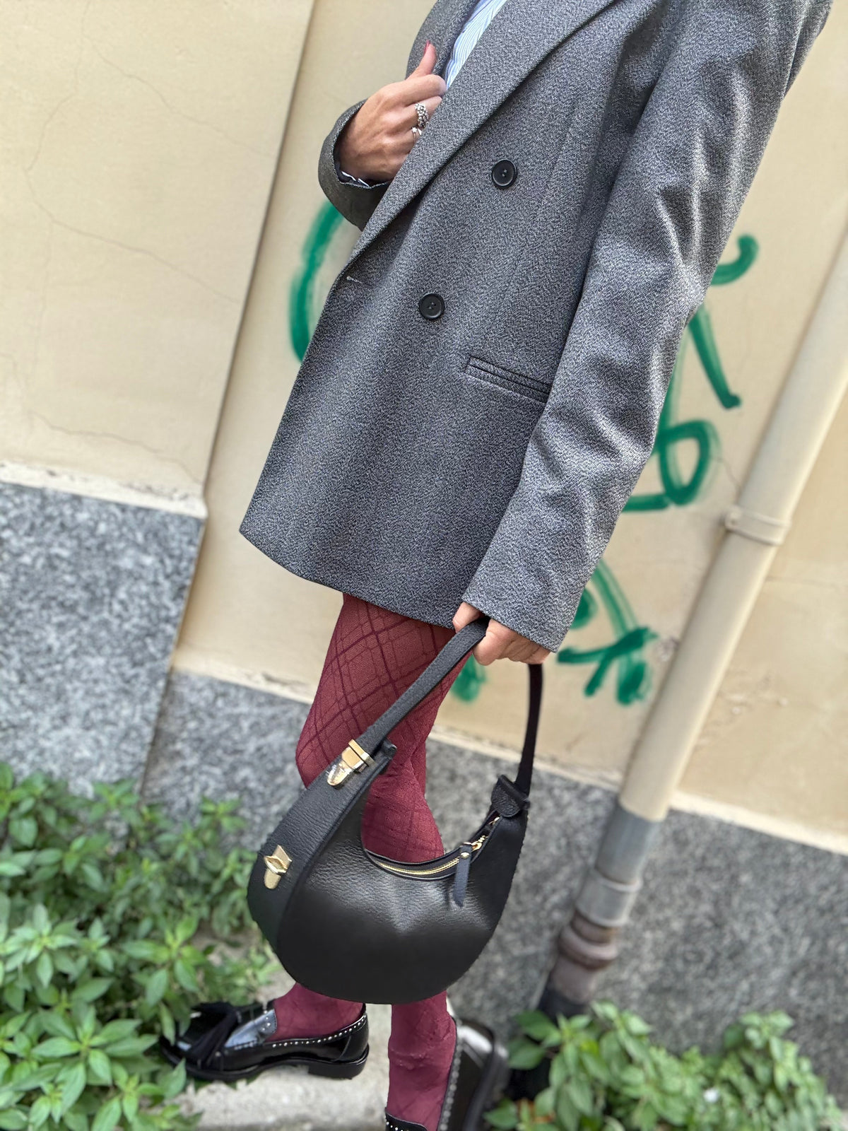 Blazer Doppiopetto Grigio