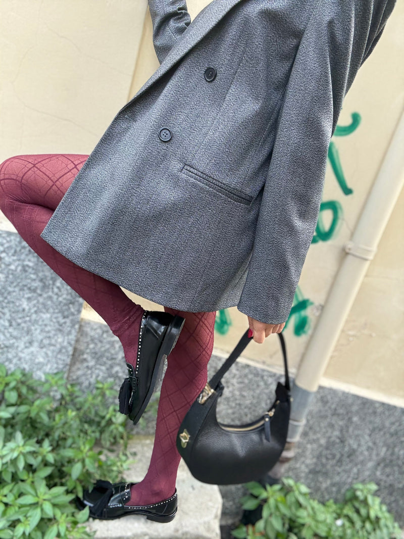 Blazer Doppiopetto Grigio