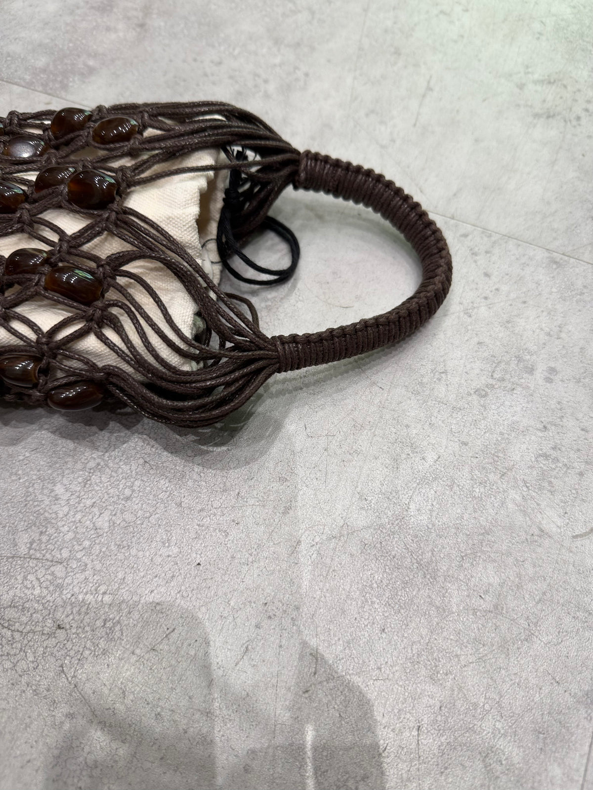 Borsa Mano Vera Pelle Cioccolato