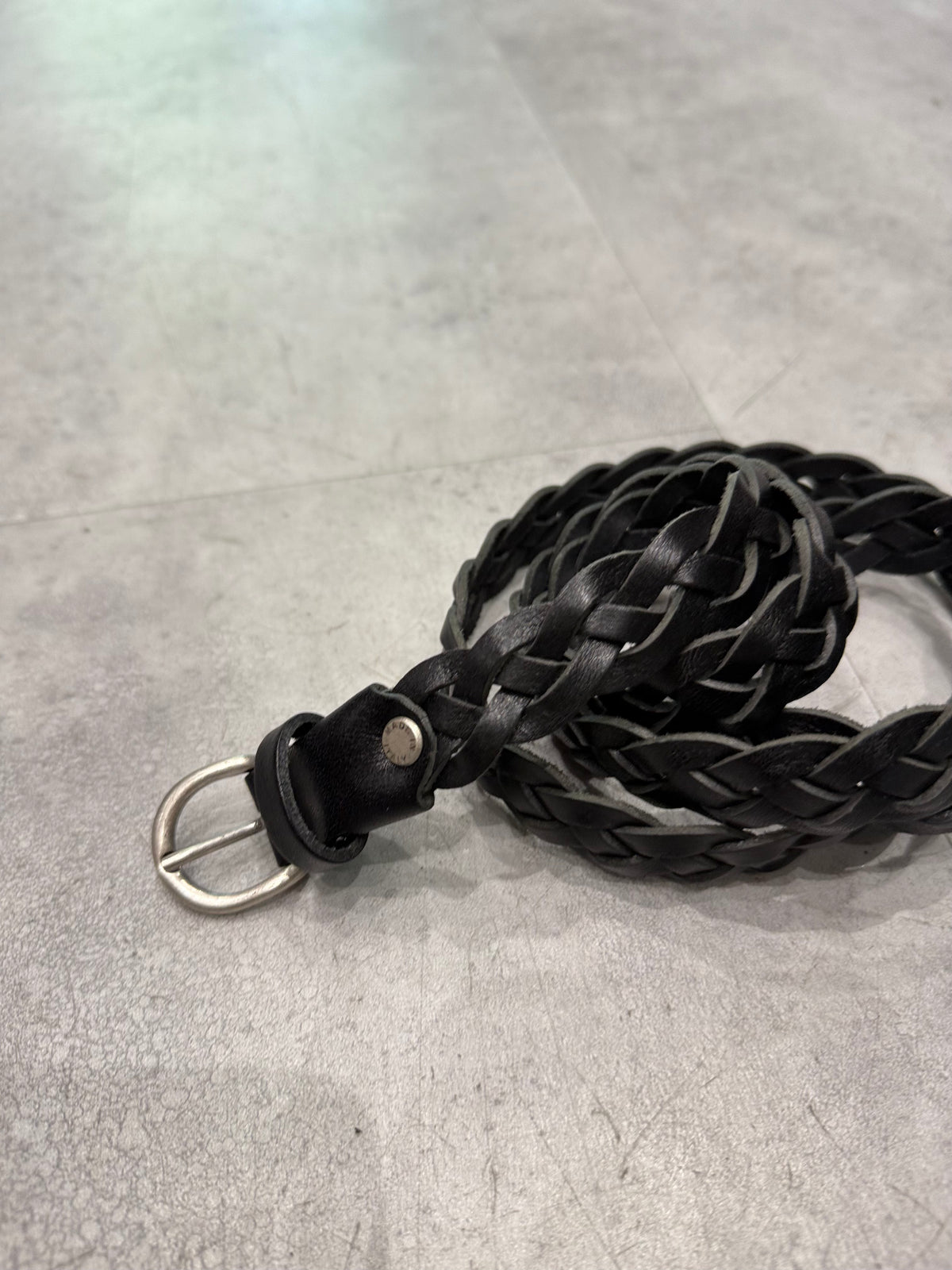 Cintura vera pelle intrecciata PHILIA LOFT