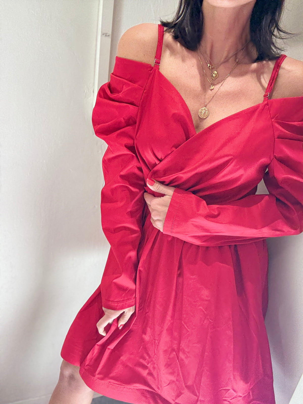 Abitino Rosso Manica e Spallina HAVEONE