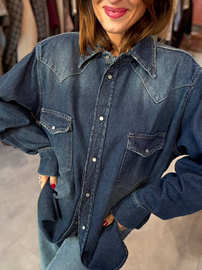 Camicione Denim